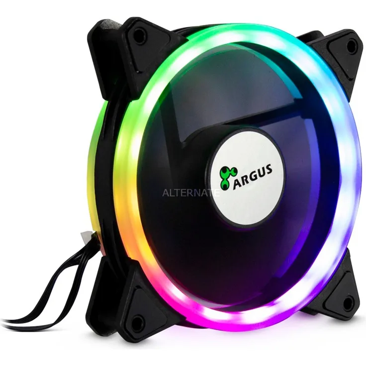 Inter Tech Inter-Tech Ersatz-Lüfter 120x120x25 für ARGUS RS04 RGB (88885482)