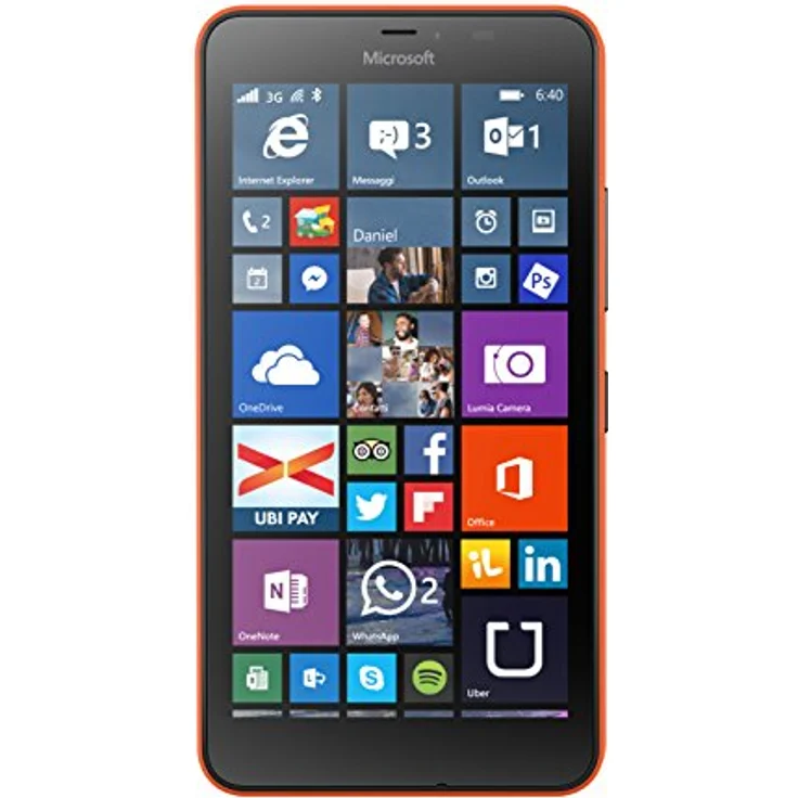 Microsoft Lumia 640 XL 8GB Orange Dual-SIM – Bild 3