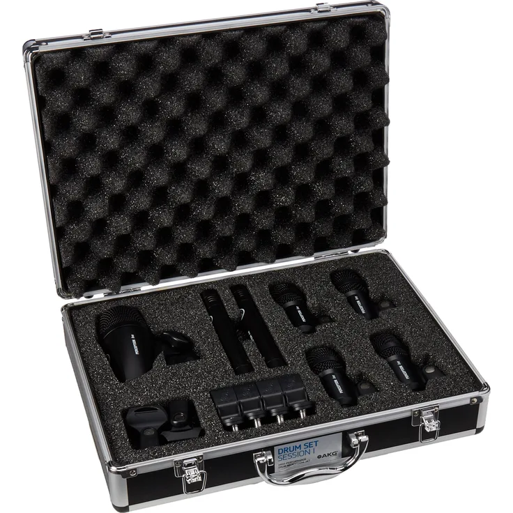 AKG Drum Set Session 1 Leistungsstarkes Schlagzeug-Mikrofon-Set