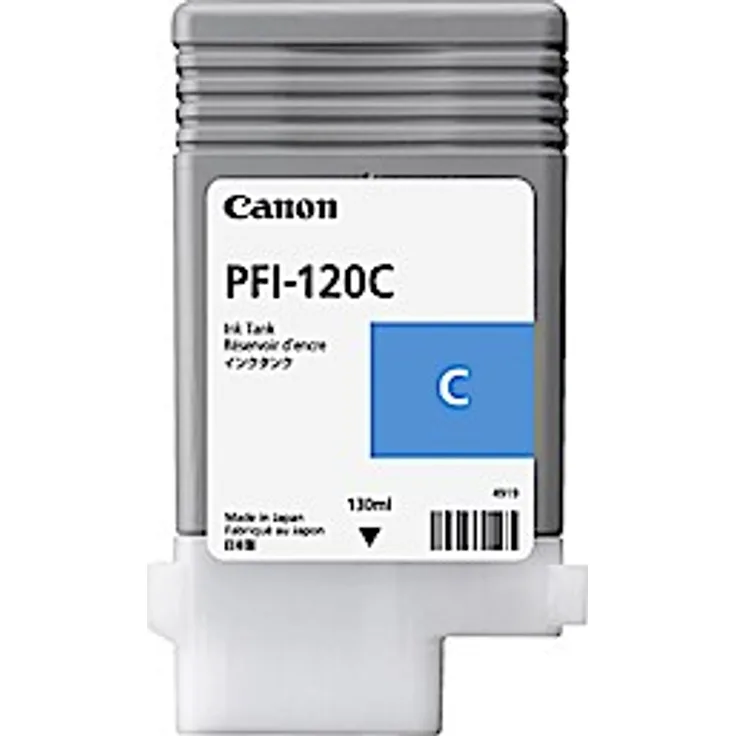 Canon PFI120C passend für IPF TM200 Tinte Cyan 2886C001 130ml