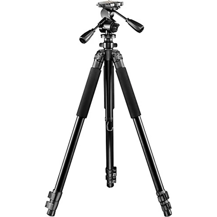Walimex pro FT-665T Stativ 185cm + Pro-3D Neiger – Bild 1