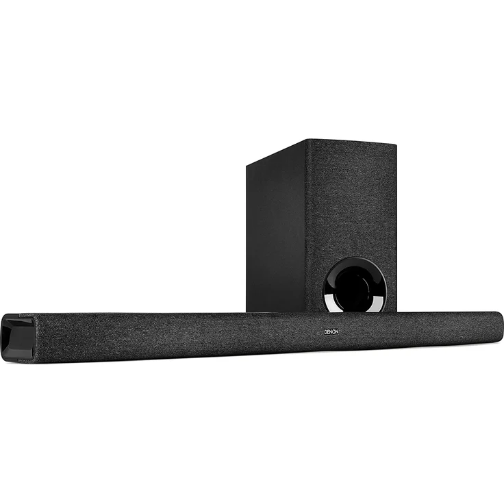 Denon DHT-S416H 2.1 Soundbar mit Subwoofer, kabellos/kabelgebunden, geeignet für TV, schwarz – Bild 2