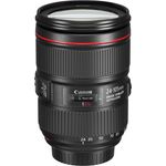 Canon Zoomobjektiv EF 24-105mm F4L IS II USM für EOS (77mm Filtergewinde, Bildstabilisator) schwarz
