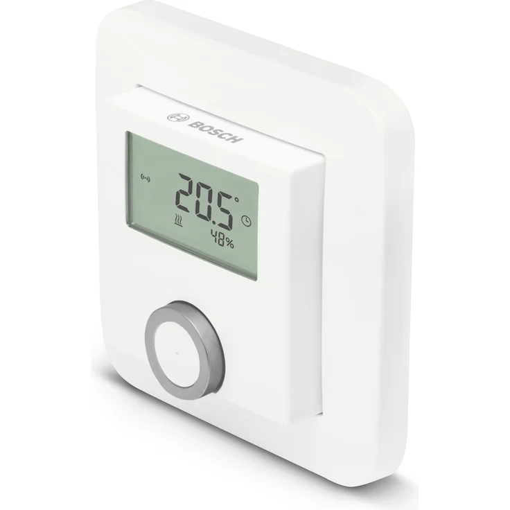 Bosch Smart Home Raumthermostat für Heizkörperthermostate, inklusive Feuchtigkeitsanzeige, kompatibel mit Google Assistant und Alexa, weiß (8750001259) – Bild 4