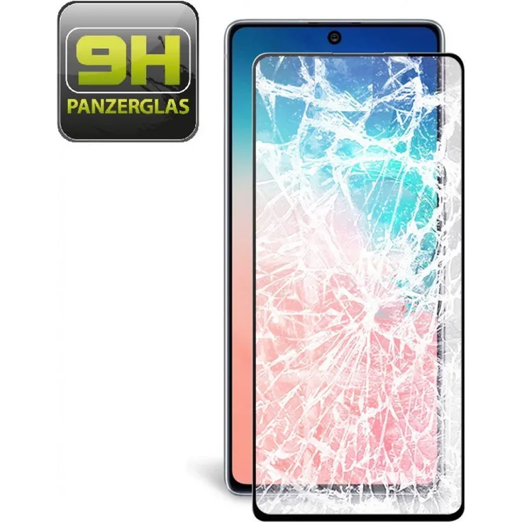 PROTECTORKING 1x 9H Hartglas für Samsung Galaxy SPROTECTORKING 10 Lite Panzerfolie Displayschutzfolie HD SW