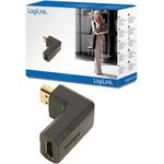 2direct  LogiLink HDMI Adapter, A Stecker zu A Buchse, 90° abgewinkelt