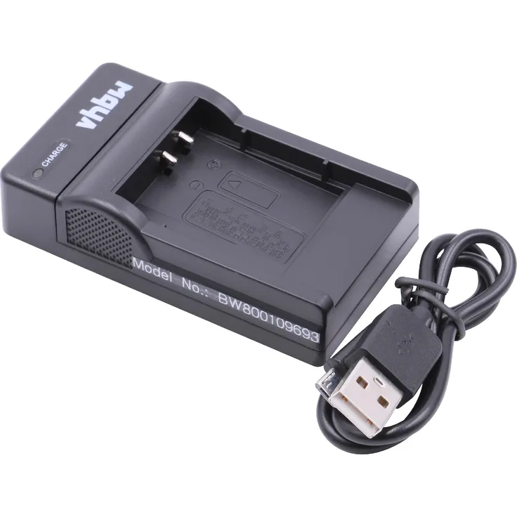 vhbw USB Ladegerät Ladekabel passend für Kamera Panasonic HX-WA2, HX-WA20, HX-WA20EG, HX-WA3, HX-WA30, HX-WA30EG.