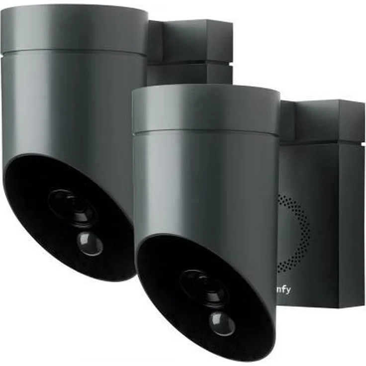 Somfy 1870472 Außenkamera, grau (2er-Pack) – Bild 2
