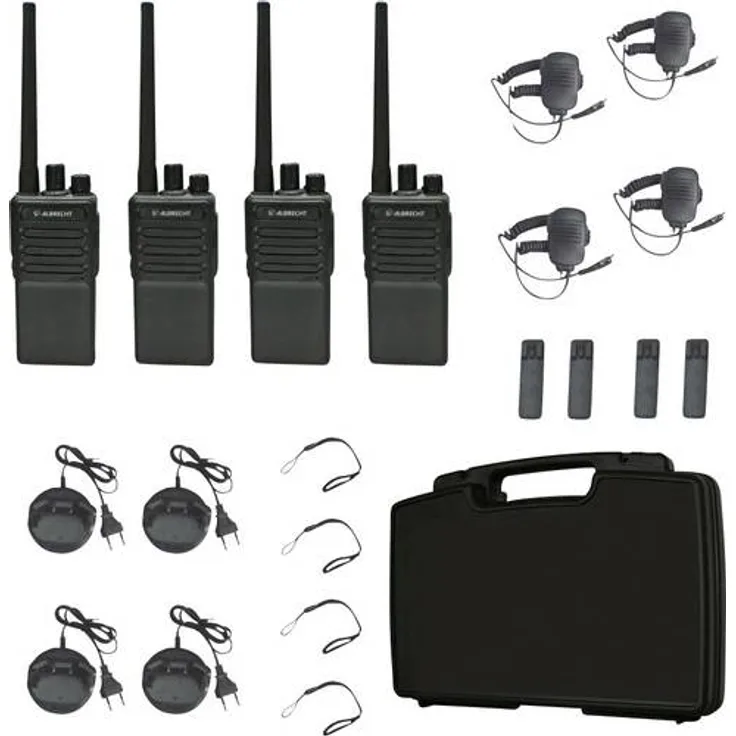 Albrecht Tectalk Worker 2, 4er Koffer 29836 PMR-Handfunkgerät