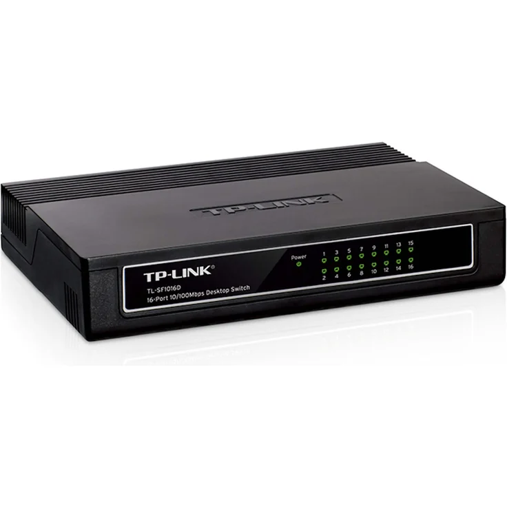 TP-LINK TL-SF1016D Netzwerk Switch 16 Port 100MBit/s – Bild 2