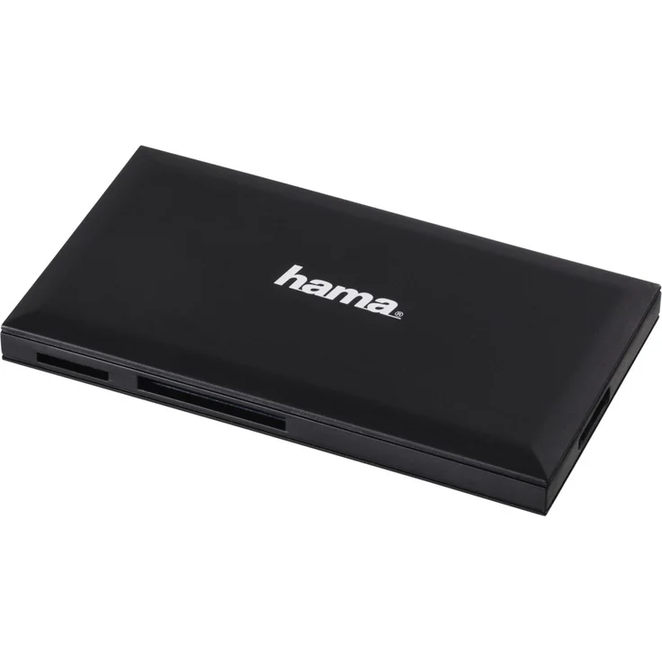 Hama USB-3.0-Multi-Kartenleser, SD-microSD-CF-MS, schwarz – Bild 1