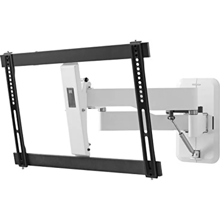 One For All FLUX TV-Wandhalterung - Schwenkbar 120° - Neigbar - Ausziehbare Fernseher Halterung - Curved 4K OLED QLED LED Flachbildfernseher - 32 bis 84 Zoll - Highend Wandhalterung mit Gasdruckfeder - VESA 100x100 bis 600x400 - Lebenslange - max