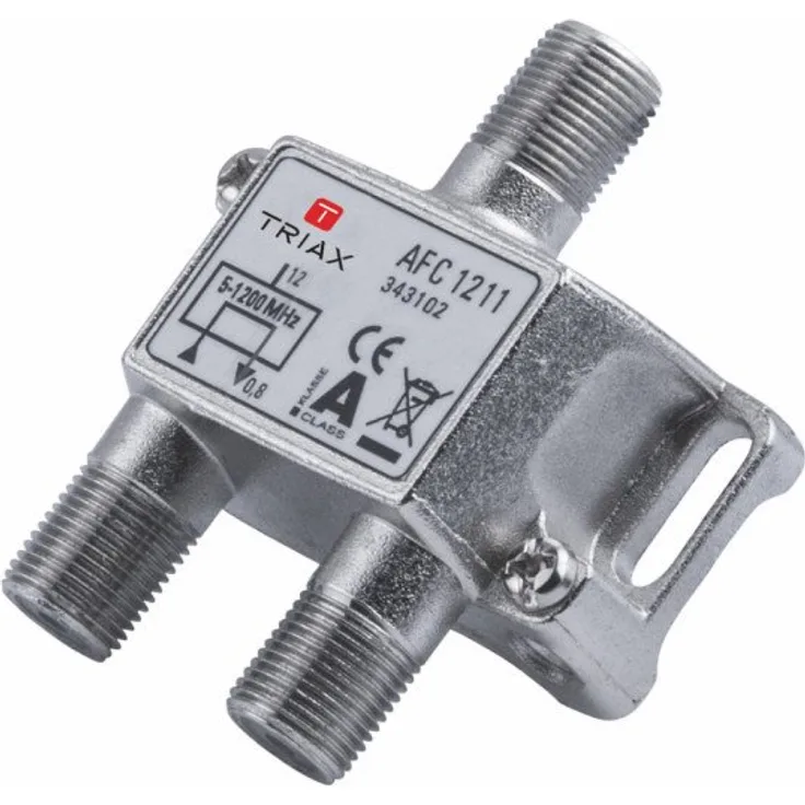 Triax AFC 1211 Cable Splitter Metallic – Rückenriemen oder Switches von Kabeln (Metallic, 48 mm, 20 mm, 53 mm, 55 g, 50 mm)