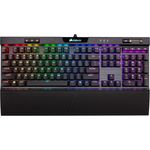 CORSAIR Gaming K70 RGB MK.2 LOW PROFILE RAPIDFIRE Mechanical - Tastatur - backlit - USB - Deutsch QWERTZ - CHERRY MX Low Profile RGB Speed - eloxiertes Aluminium (CH-9109018-DE)