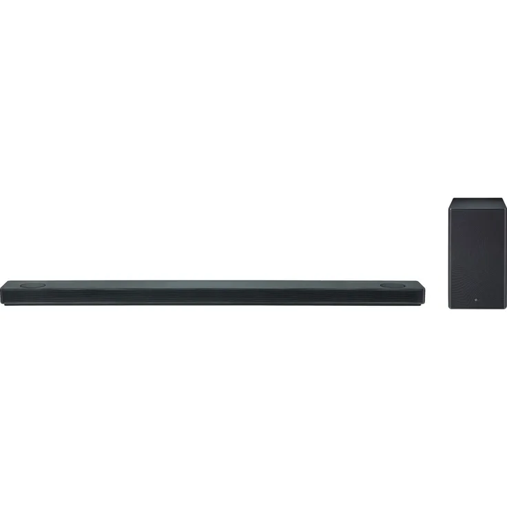 LG SK10Y Dolby Atmos 5.1.2 Soundbar (mit meridian Soundtechnologie, 550W mit Drahtlosem Subwoofer) schwarz