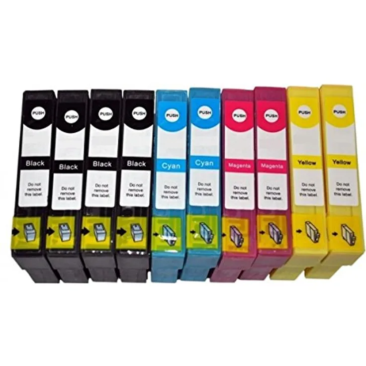 Multipack 10 Stk. Für Epson xp-235, XP-332 (4 x Black + 6 Color)