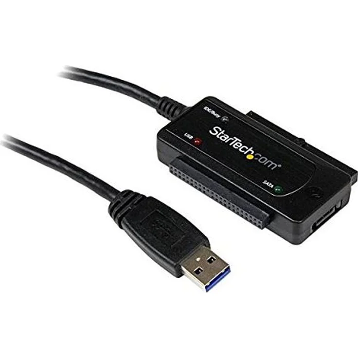 StarTech.com USB 3.0 auf SATA - IDE Festplatten Adapter- Konverter - USB zu SSD HDD Adapter Kit – Bild 1