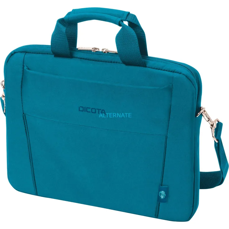DICOTA Slim Eco BASE Notebooktasche, blau, bis 35,8 cm (14,1'')