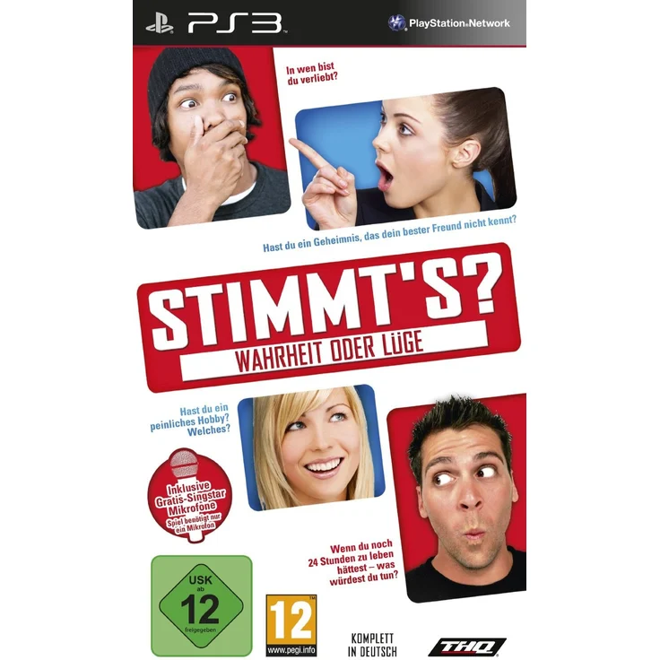 Stimmts...? Wahrheit oder Lüge inkl. Mikrofon (PS3) – Bild 1