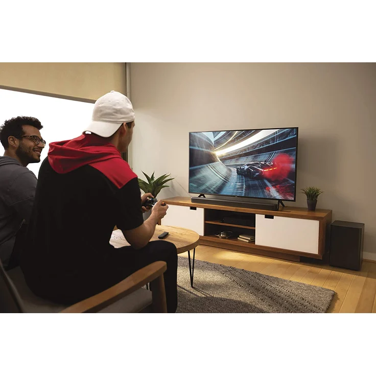 JBL Bar Deep Bass 2.1 Soundbar mit Subwoofer, kabellos/kabelgebunden, geeignet für TV, schwarz (2019) – Bild 7
