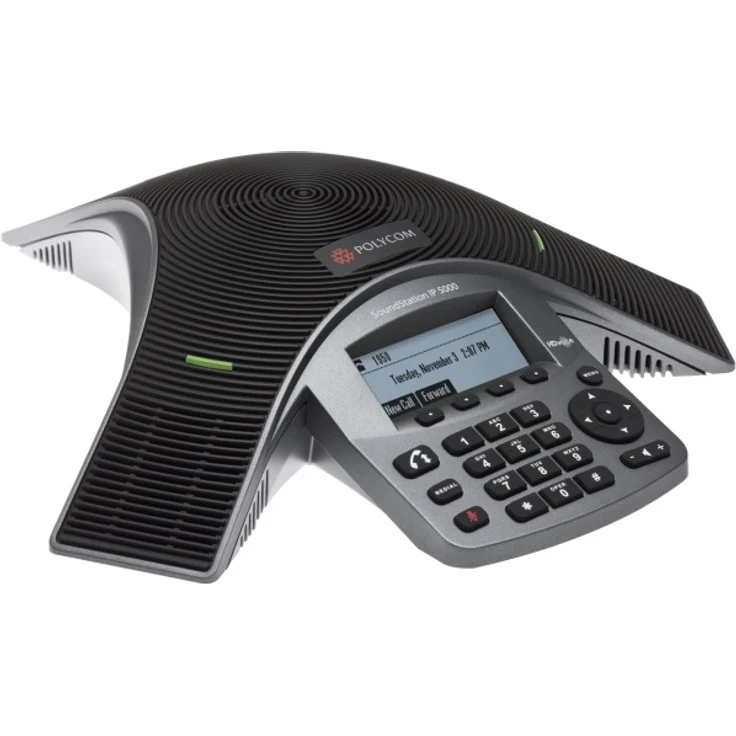 Polycom SoundStation IP 5000 VoIP-Telefon schwarz – Bild 1