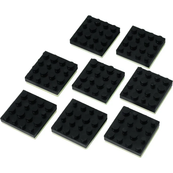 MONACOR LAV-8 LS-Gummifuss-Set