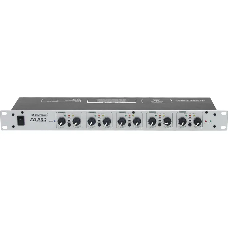 Omnitronic ZD-250 Zonen-Verteiler