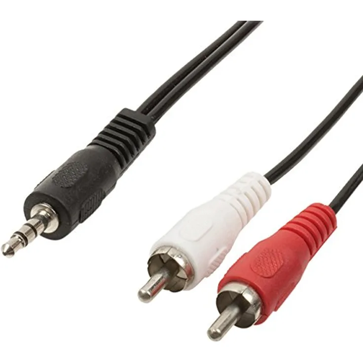 Valueline Stereo Klinke Audio Adapterkabel 3,5 mm Steck