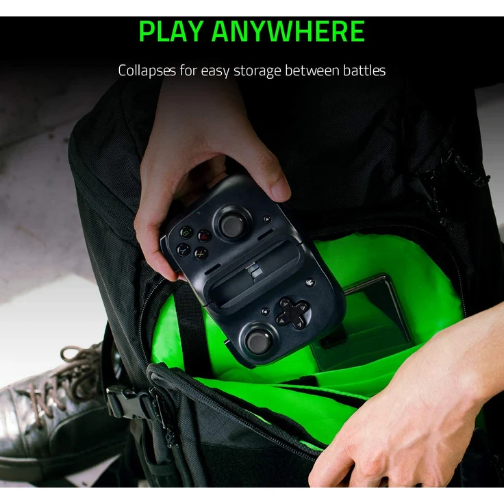 Razer Kishi für Android, Smartphone Gaming Controller, USB-C Anschluss, ergonomisches Design, individuelle Passform für Handys, Analog-Stick, ultra niedrige Latenz, schwarz (RZ06-02900100-R3M1) – Bild 6
