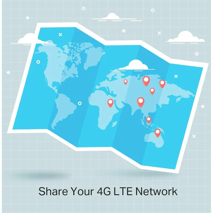 TP-Link Archer MR400 AC1200 Dualband 4G LTE WLAN Router (150 Mbit-s im Download, simultanes Dualband, 300 Mbit-s(2,4GHz) + 867 Mbit-s(5GHz), frei konfigurierbarer LAN-WAN-Port) schwarz – Bild 4