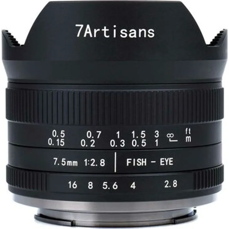 7Artisans 7,5mm f-2,8 II Fisheye Nikon Z