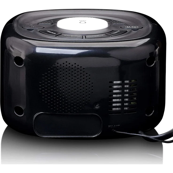 Lenco CR-12 Radiowecker, schwarz – Bild 3