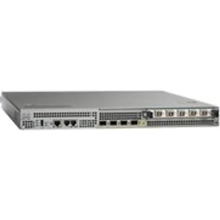 Cisco ASR 1001 VPN and Firewall Bundle - Router - mit Cisco ASR 1000 Series Embedded Services-Prozessor, 5 Gbit/s