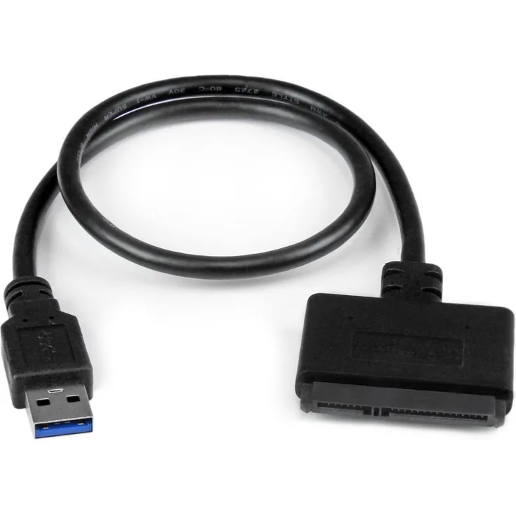 StarTech.com USB 3.0 auf 2,5 Zoll (6,4cm) SATA III Adapter Kabel mit UASP, USB 3.0 zu SATA SSD-HDD Konverter - Adapterkabel
