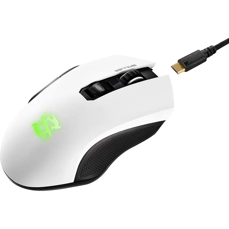 Sharkoon SKILLER SGM3 weiß, optische Gaming Maus, Dual Mode (Funk oder Kabelgebunden), RGB – Bild 4