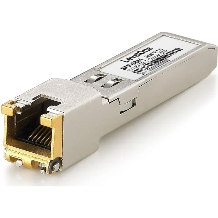 Level One RJ-45 100M SFP-3841 1.25G Copper Transceiver