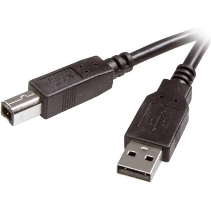 Vivanco USB 2.0 kompatibles Kabel, USB A Stecker <-> USB B Stecker 1.8 m