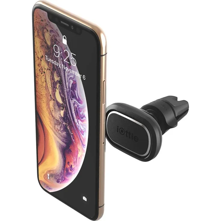 iOttie iTap Magnetic 2 Air Vent Mount, Halterung für iPhone XS Max R 8 Plus 10 W für Samsung Galaxy S10 E S9 S8 Plus Edge