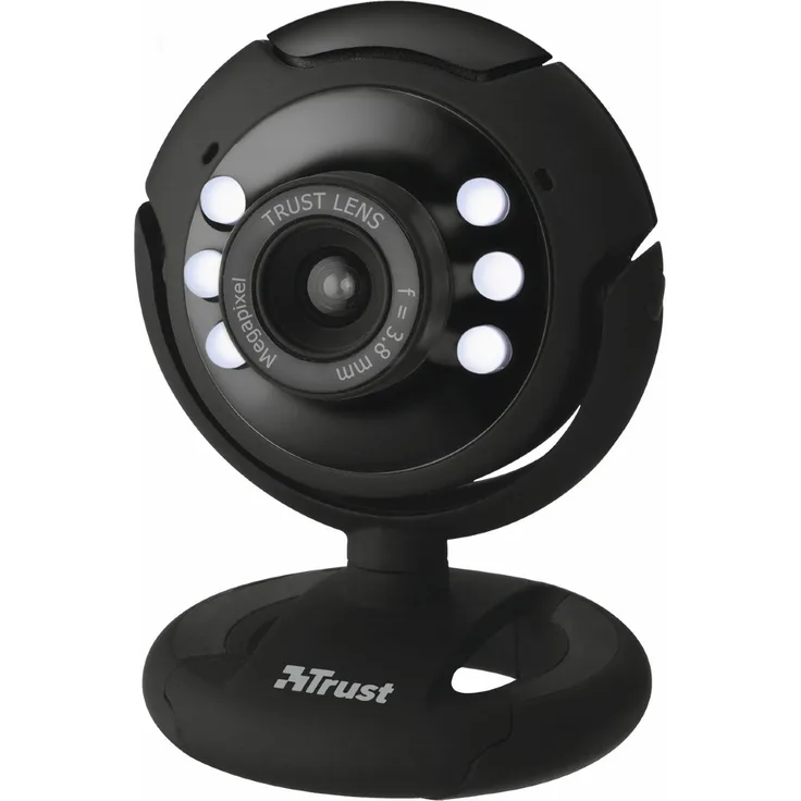 Trust SpotLight Webcam Pro - Web-Kamera - Farbe - 1,3 MP (1.280 x 1.024) - Audio - USB 2.0