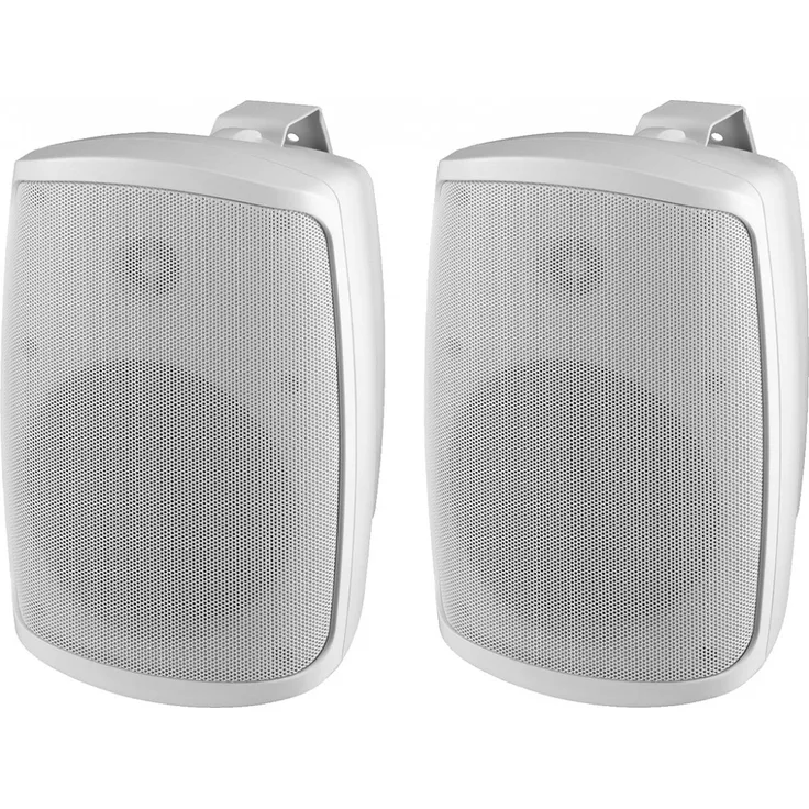 MONACOR WALL-05/WS 2-Wege-Lautsprecherboxen 40 W, weiß 