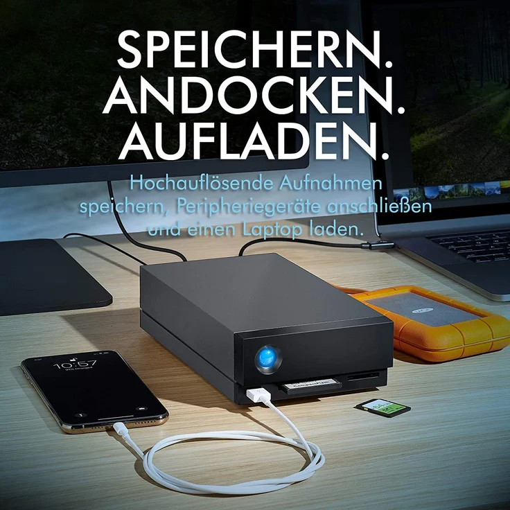 LACIE 1big Dock 18TB Thunderbolt 3 USB 3.0 – Bild 2