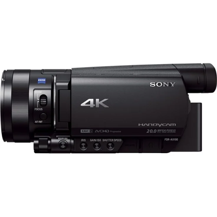 Sony FDR-AX100 4K Ultra HD Camcorder - Videokamera - Preisvergleich – Bild 3