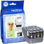 Brother LC-3217 Tintenpatronen Value Pack mit Mehrfarbig (Schwarz, Cyan, Gelb und Magenta)