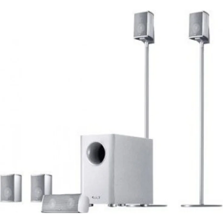 Canton Movie 130 silber Lautsprecher-Sets - 100 Watt - silber