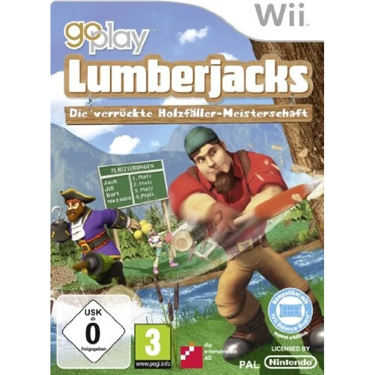 Lumberjacks verrückte Holzfäller-Meisterschaft (Wii)