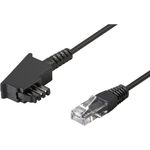 Goobay 51233 TAE-F auf RJ45 Kabel für DSL-ADSL-VDSL-Router