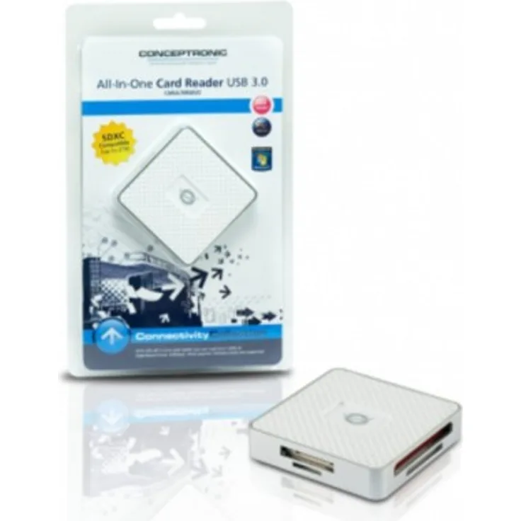 Conceptronic All-In-One Card Reader- USB 3.0- CMULTIRWU3