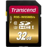 Transcend 32GB, SDHC UHS-I (U3) (TS32GSDU3X)