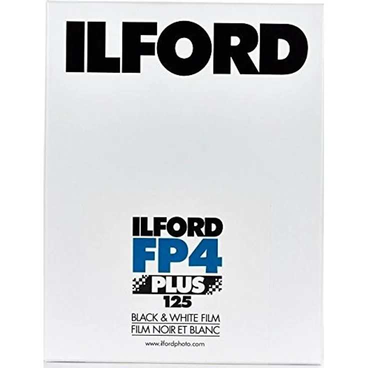 Ilford FP4 Plus 9 x 12 Schwarz-/Weiß Negativ-Filme 25 Blatt
