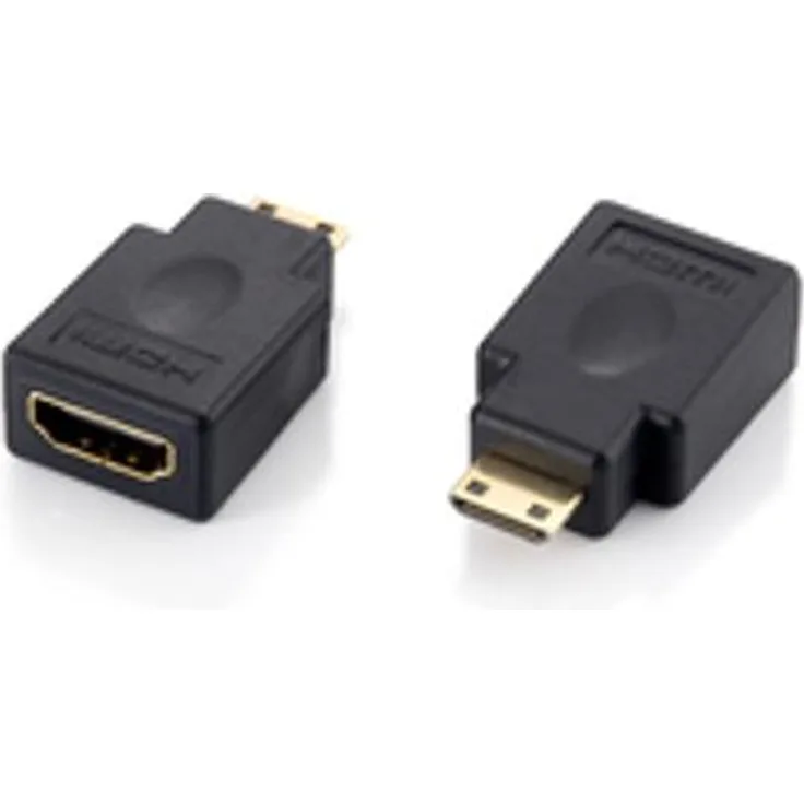Equip Adapter Minihdmi (Typ C) > HDMI (Typ A) S-B Schwarz Polybeutel